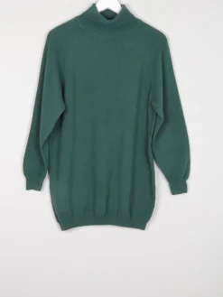Women’s Green United Colours Of Benetton Polo Vintage Jumper S