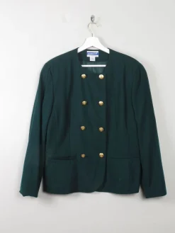 Women's Green Vintage Pendleton Jacket L