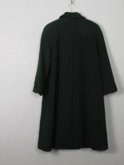 Women's Green Wool Vintage Coat Windsmoor M/L