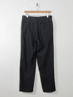 Women's Grey Vintage Trousers Tapered Leg S