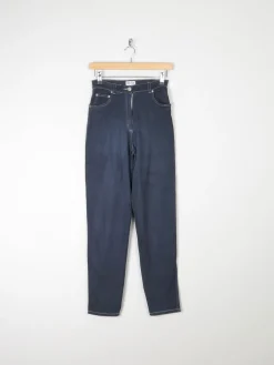Women’s Ink Black Skinny Stretchy  High Waisted Jeans XS/S