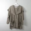 Women's Khaki 80s Summer Jacket M