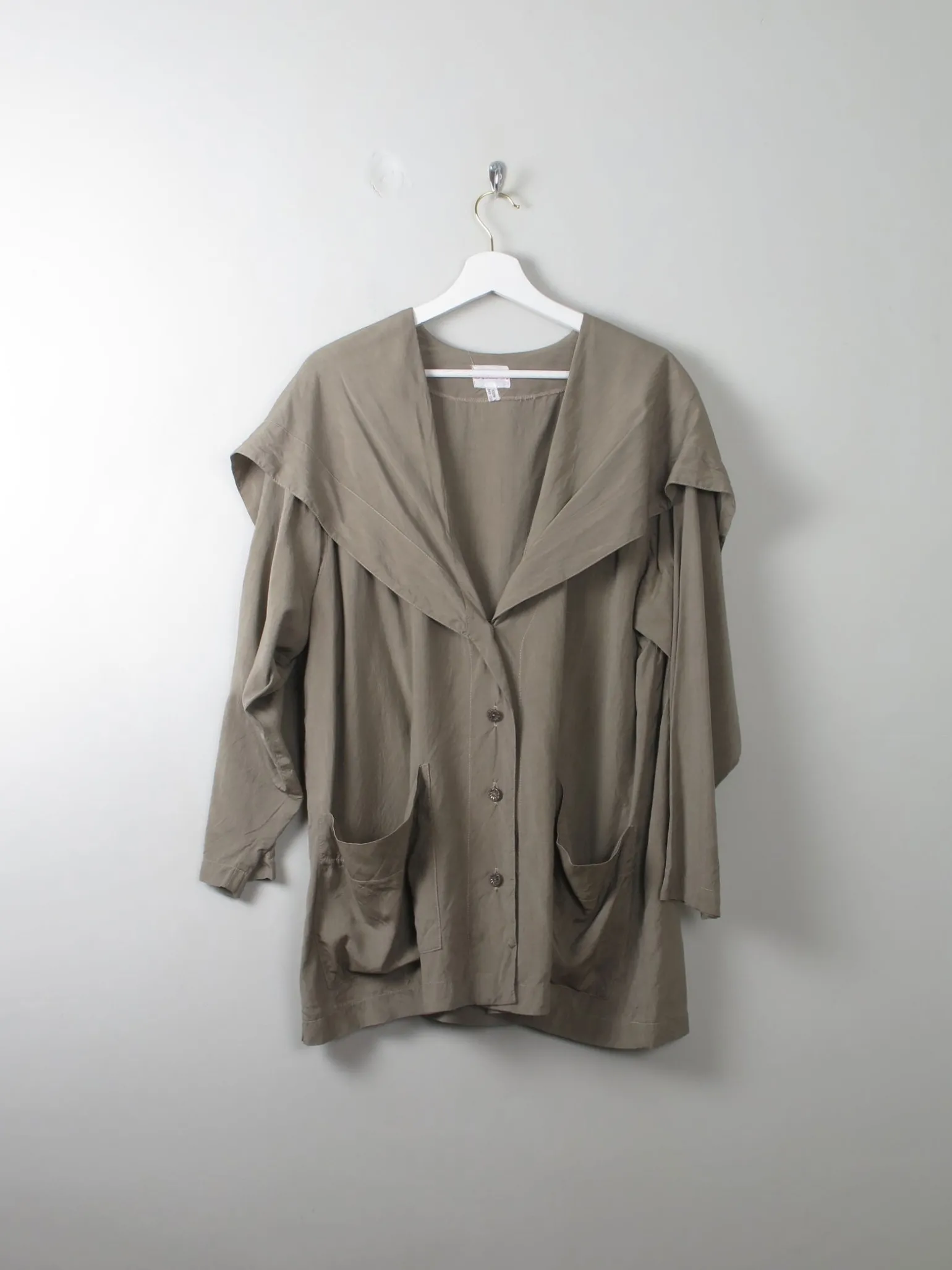 Women's Khaki 80s Summer Jacket M