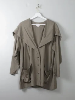 Women's Khaki 80s Summer Jacket M