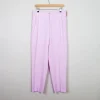 Women’s Lilac Vintage High Waist Slightly Cropped Trousers 14 33W
