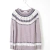 Women’s Mink Colour Nordic Style Jumper S/M 'Maison De Nimes'