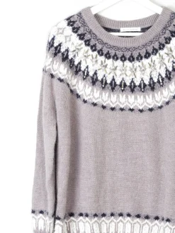 Women’s Mink Colour Nordic Style Jumper S/M 'Maison De Nimes'