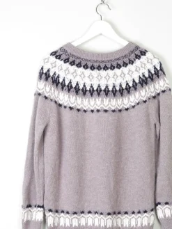 Women’s Mink Colour Nordic Style Jumper S/M 'Maison De Nimes'