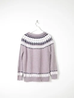 Women’s Mink Colour Nordic Style Jumper S/M 'Maison De Nimes'