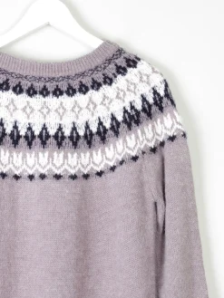 Women’s Mink Colour Nordic Style Jumper S/M 'Maison De Nimes'