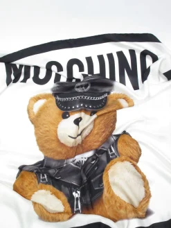 Women’s Moschino Silk Teddy Scarf