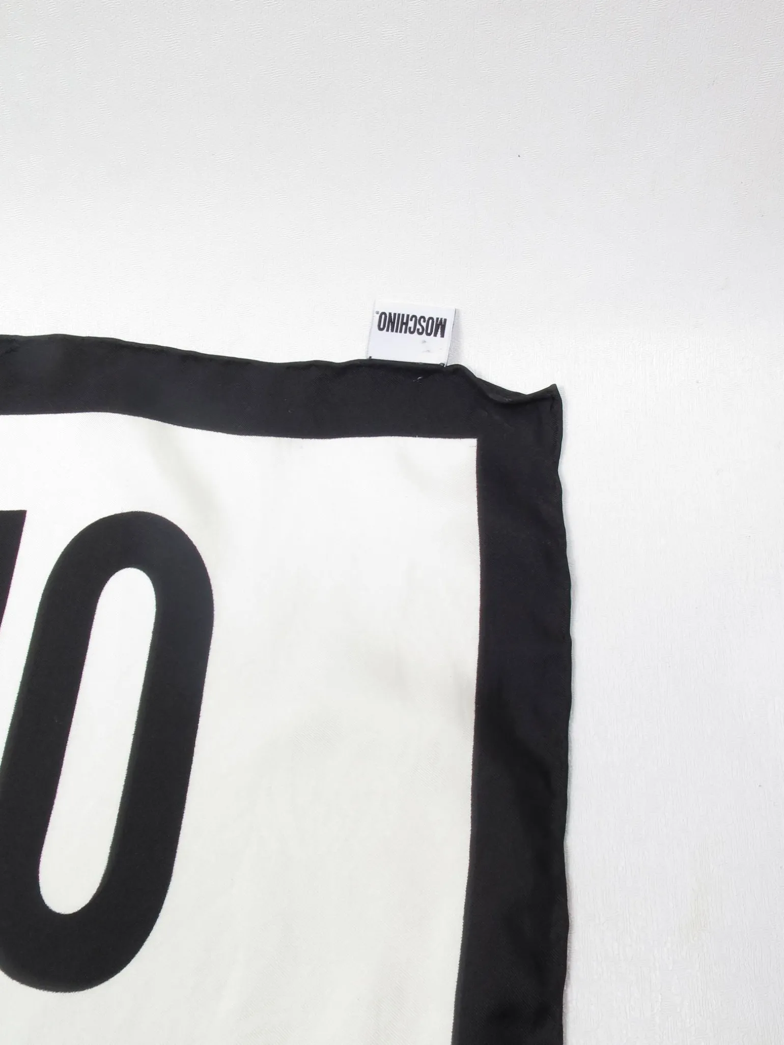 Women’s Moschino Silk Teddy Scarf