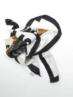 Women’s Moschino Silk Teddy Scarf