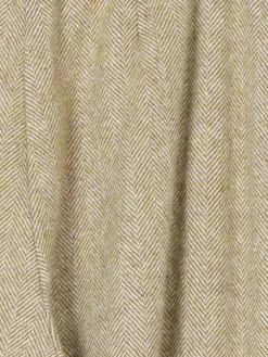 Women's Mustard/Green 1970s Tweed Trousers 25/26