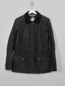 Women's Navy Wax Jacket S