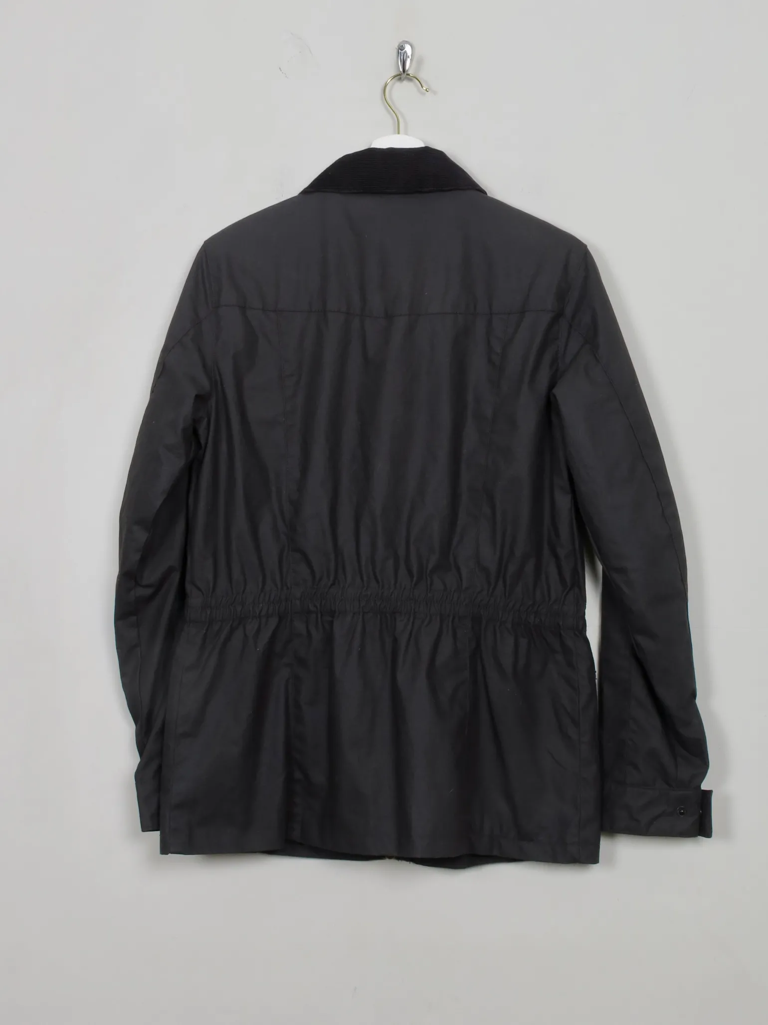 Women's Navy Wax Jacket S