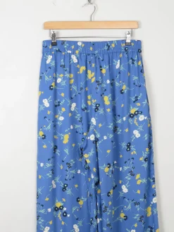Women's New Floral Trousers People Tree 14/L