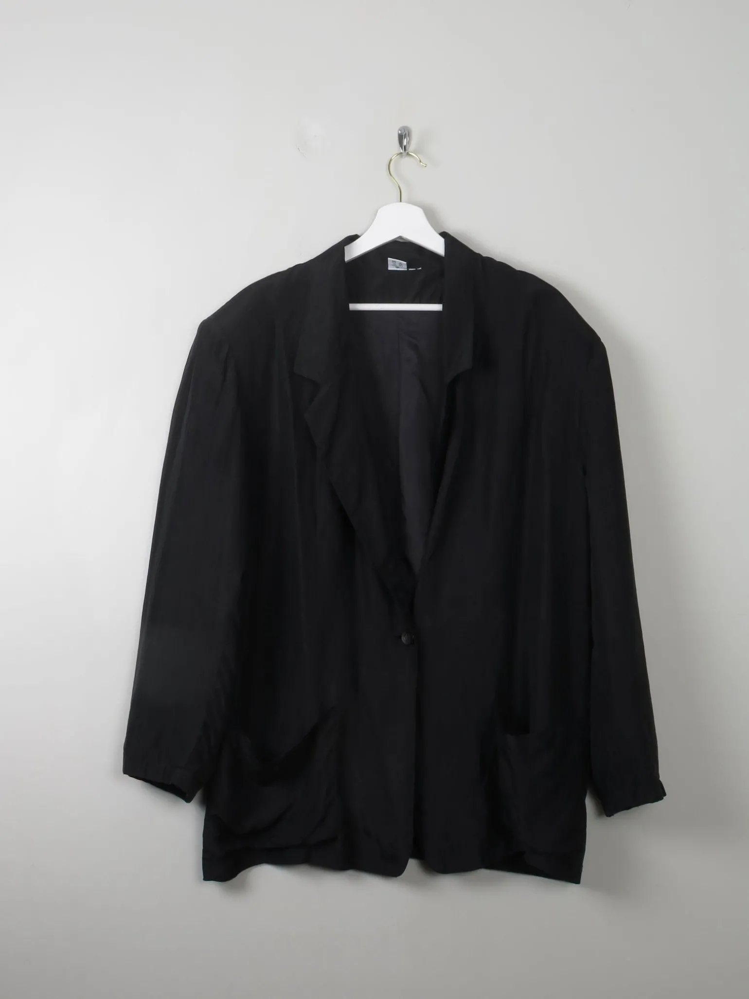 Women’s Oversized Silk Jacket M/L