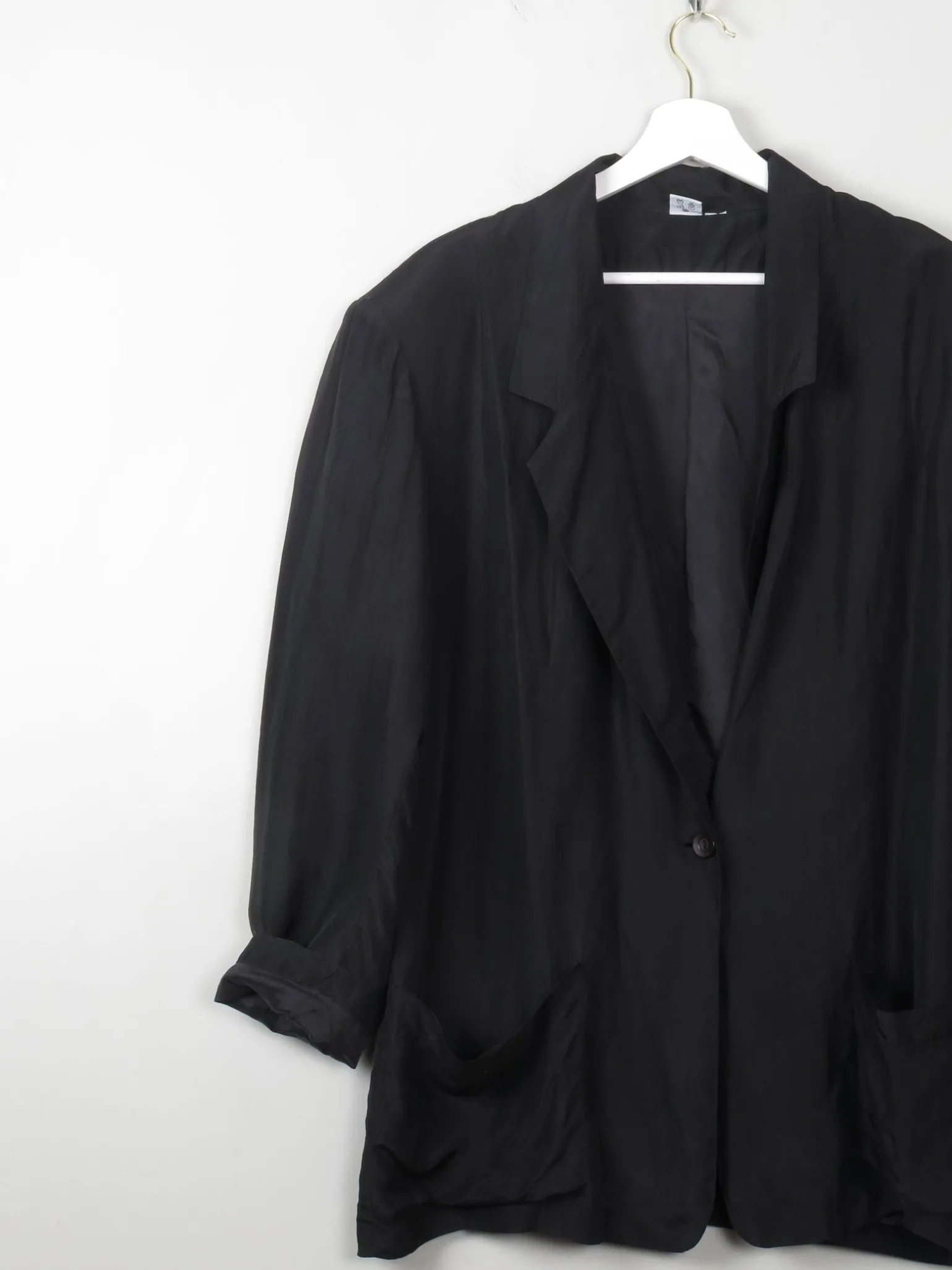 Women’s Oversized Silk Jacket M/L
