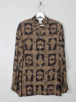 Women's Printed Blouse M/L