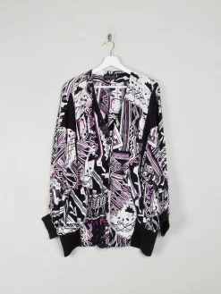 Women's Printed Vintage Blouse/jacket L