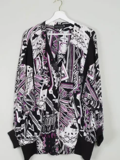 Women's Printed Vintage Blouse/jacket L