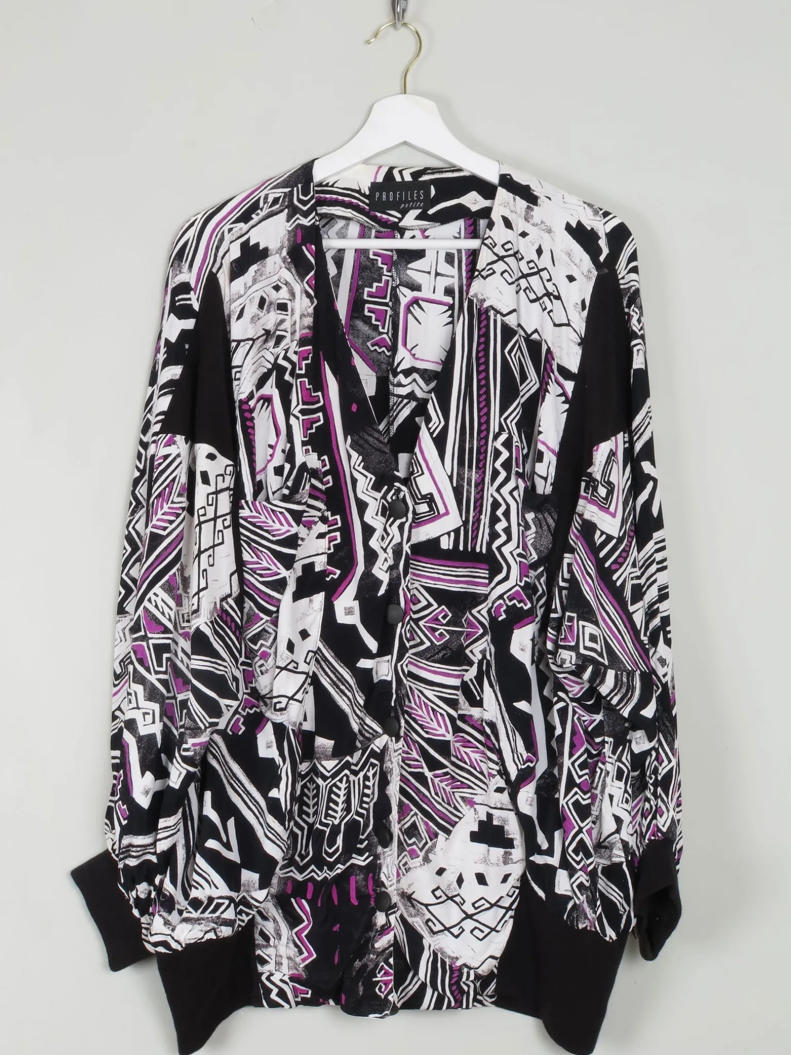 Women's Printed Vintage Blouse/jacket L