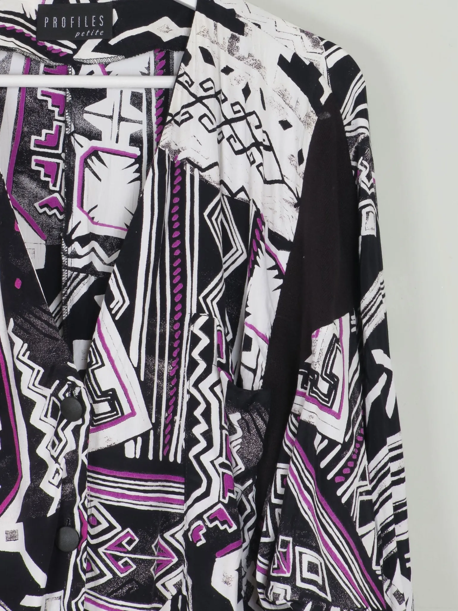 Women's Printed Vintage Blouse/jacket L