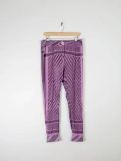 Women's Purple Cecile Trousers 10/12 Size 2
