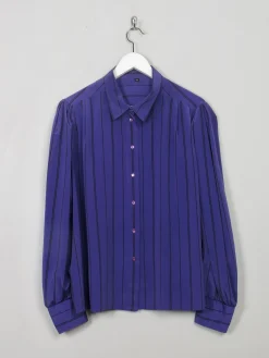 Women's Purple Vintage Blouse L/XL