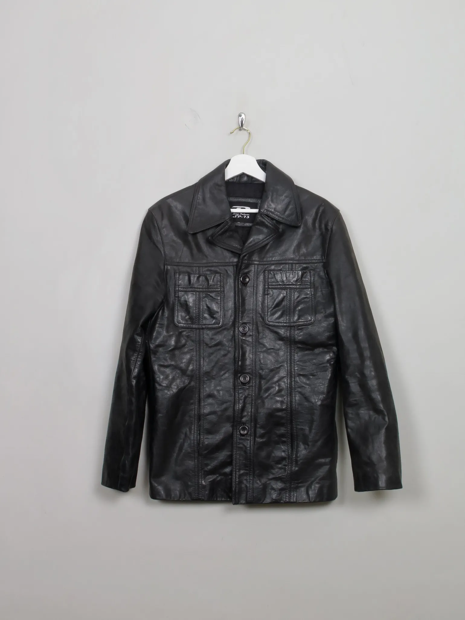 Women's Real Biker Leather Jacket S