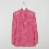 Women's Red Printed Jacques Vert Blouse Unworn M/L