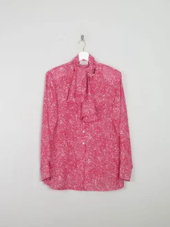 Women's Red Printed Jacques Vert Blouse Unworn M/L