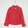 Women’s Red Trench Style Tommy Hilfiger Jacket M
