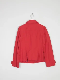 Women’s Red Trench Style Tommy Hilfiger Jacket M
