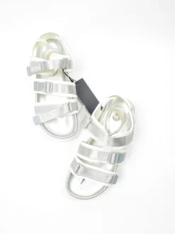 Women's Replay Silver Flatform Sandals 39/6 New