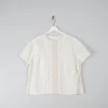 Women's Rich Cream Vintage Blouse XL