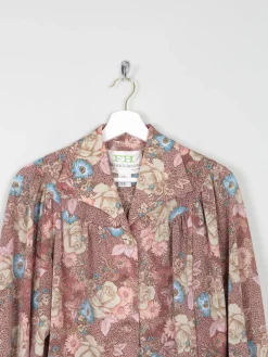 Women's 1970s Printed Vintage Fredrick Howard  Blouse S/M