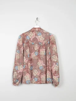 Women's 1970s Printed Vintage Fredrick Howard  Blouse S/M