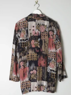 Women's 1970s Vintage Printed Jacket 10/12