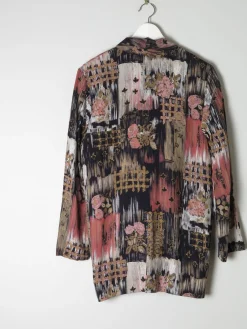 Women's 1970s Vintage Printed Jacket 10/12