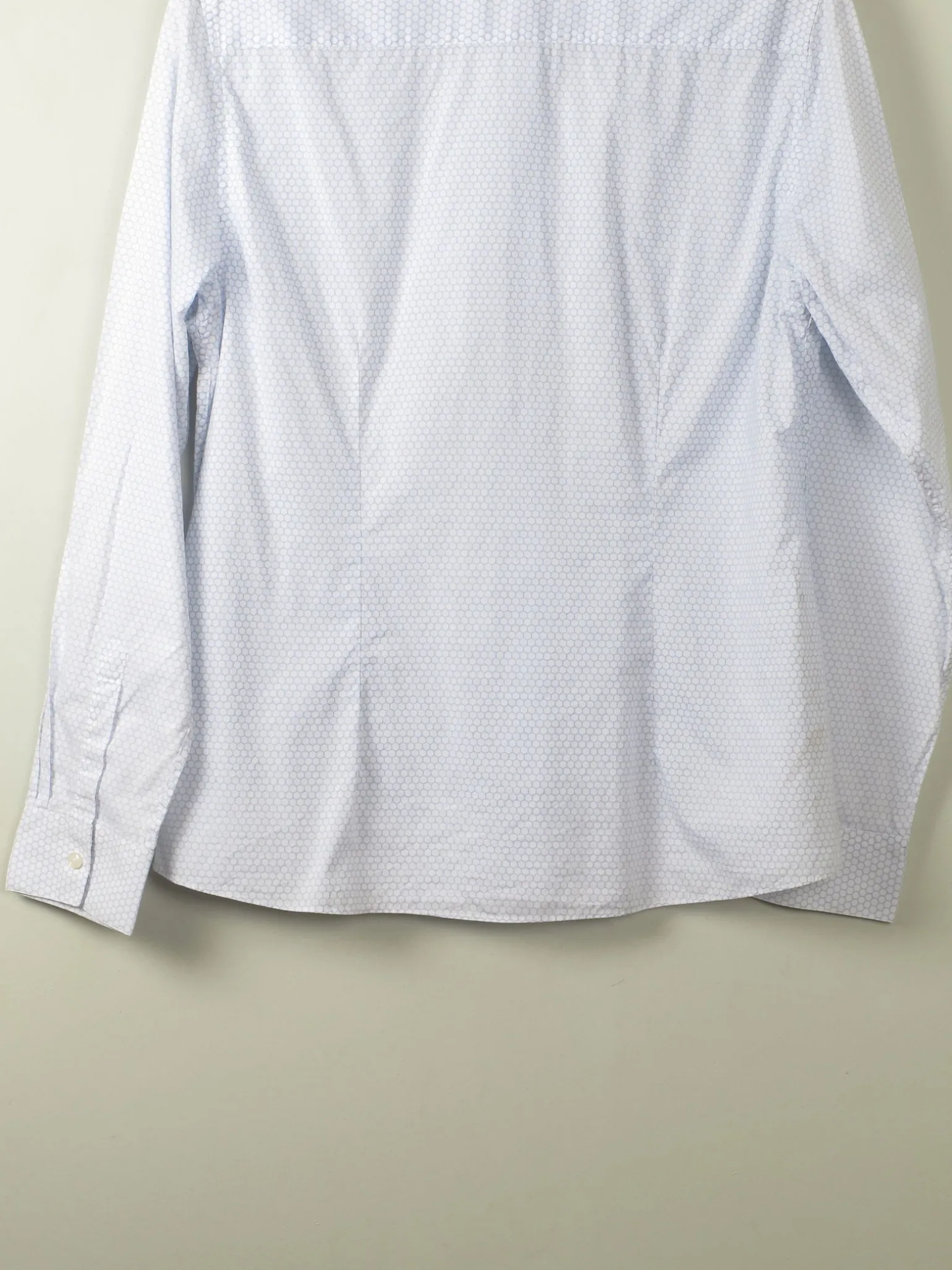 Women's Saville Row Printed Blouse With Collar M