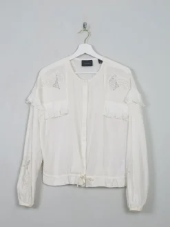 Women's Scotch  & Soda Cream Blouse M