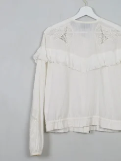Women's Scotch  & Soda Cream Blouse M