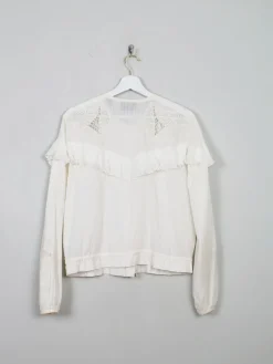 Women's Scotch  & Soda Cream Blouse M