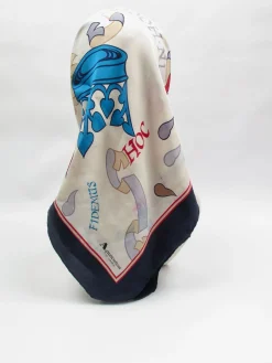 Women’s Silk Vintage Aqucastum Printed Scarf