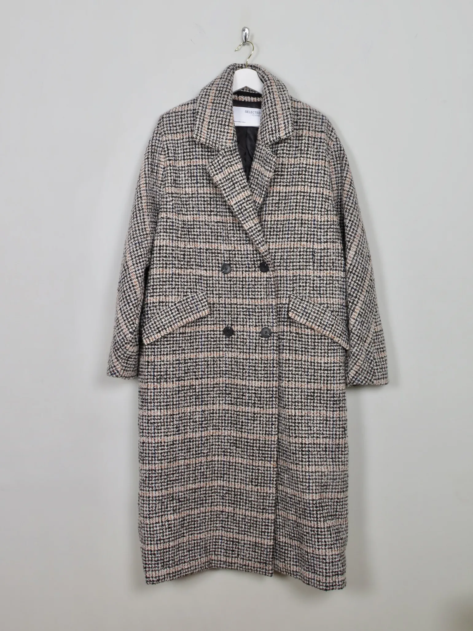 Women's Tweed Selected Femme Coat L/42"