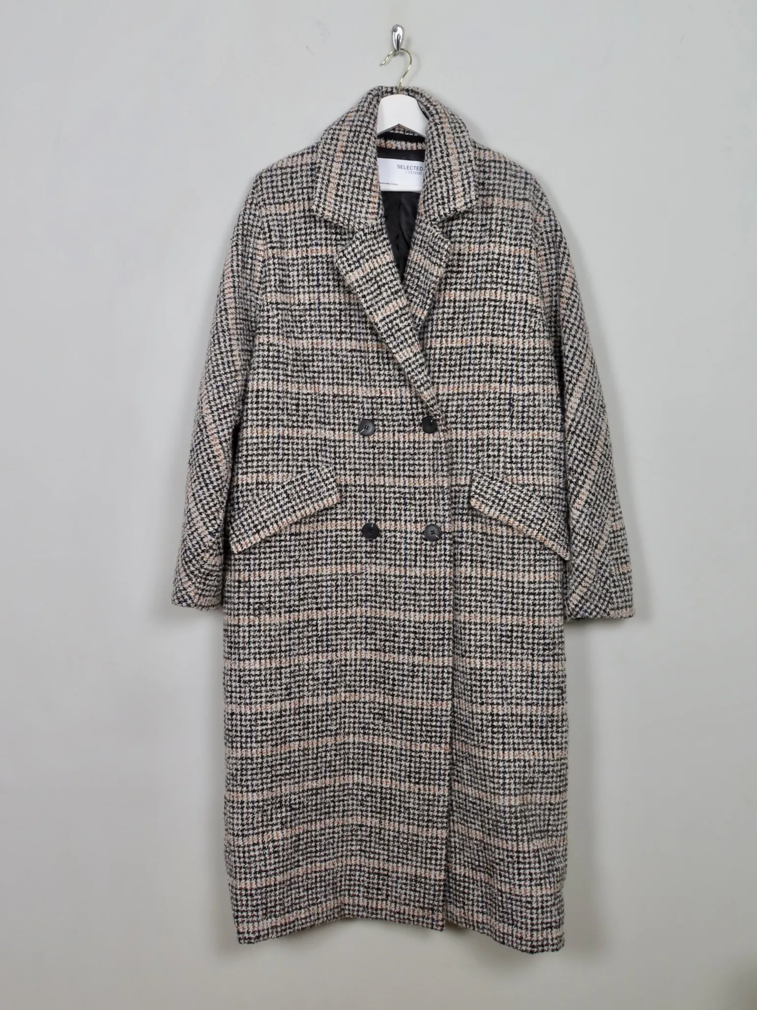 Women's Tweed Selected Femme Coat L/42"