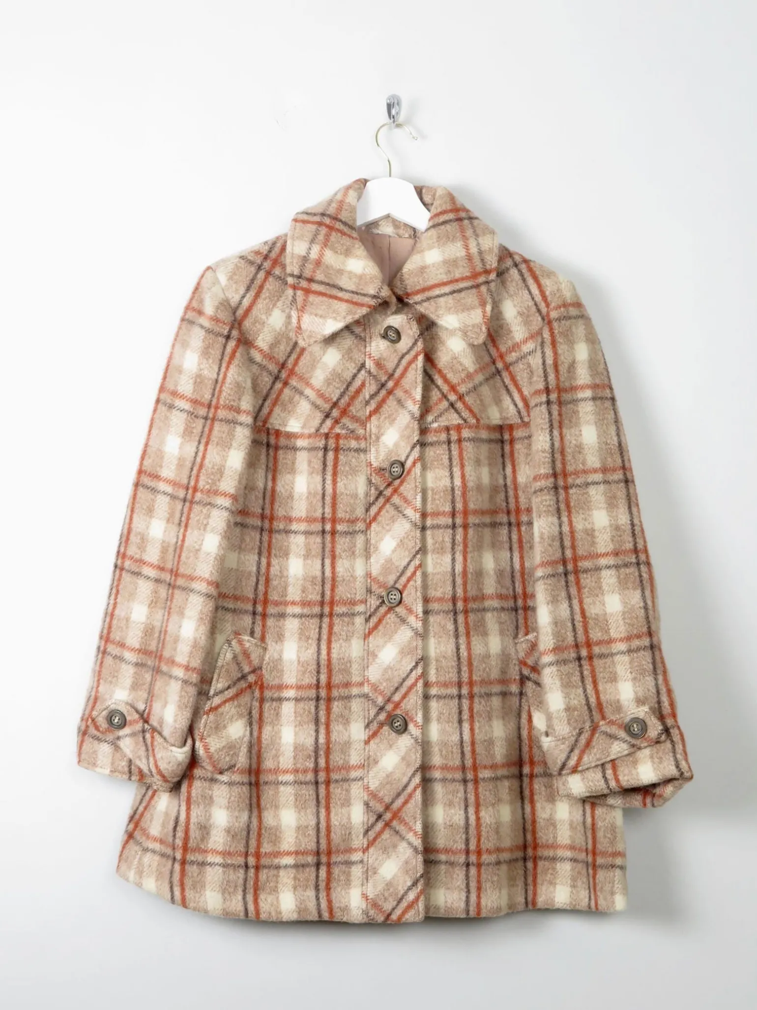 Women's Tweed Vintage Short Coat S/M