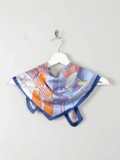 Women's Vibrant Silk Printed Scarf